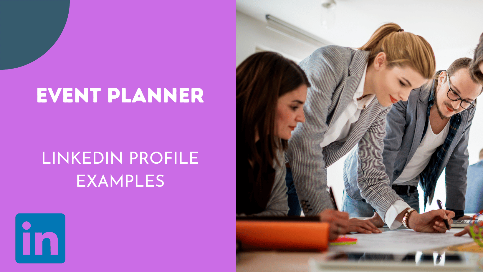Event Planner LinkedIn Profile